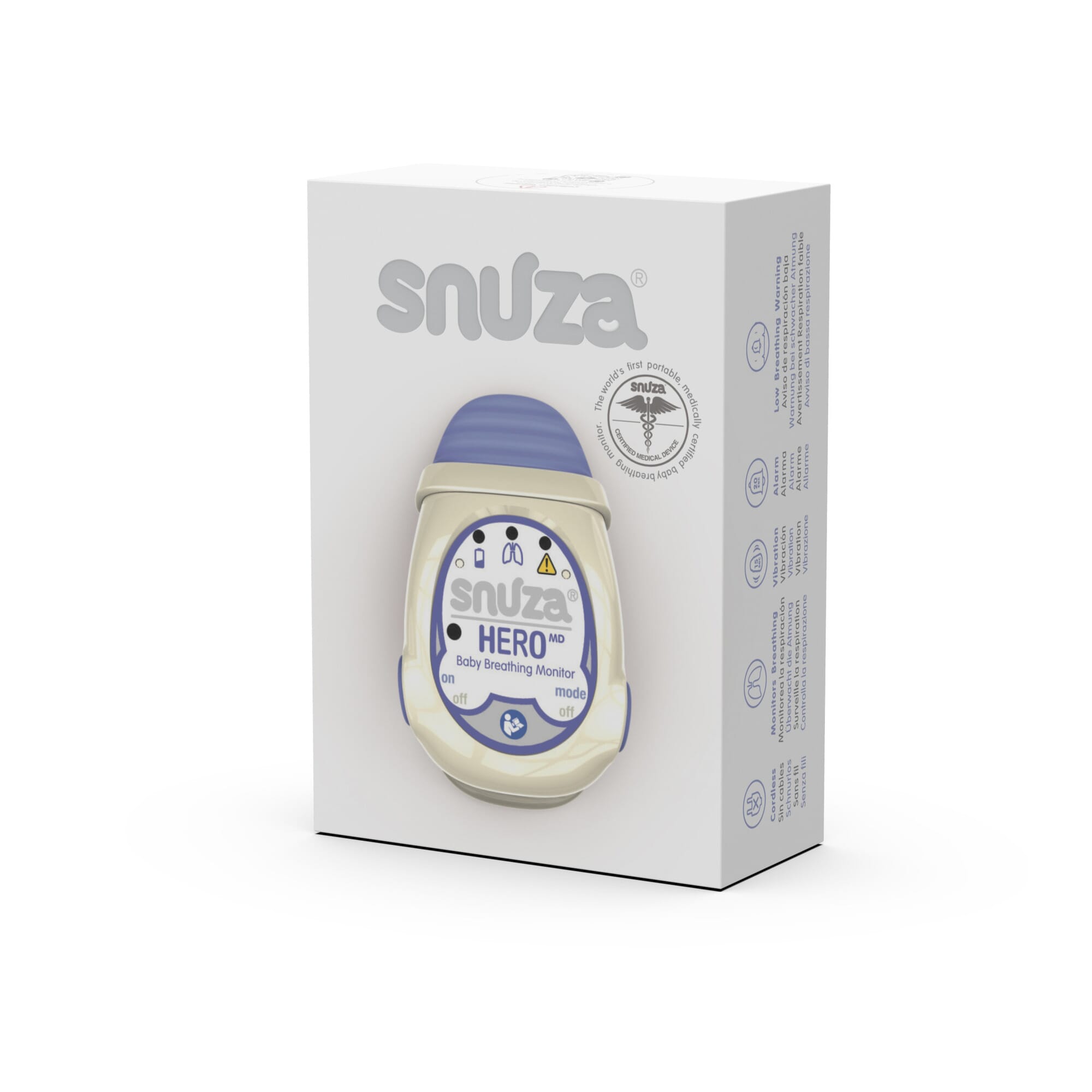 Snuza Hero MD Portable Baby Breathing Monitor from Essential Aids