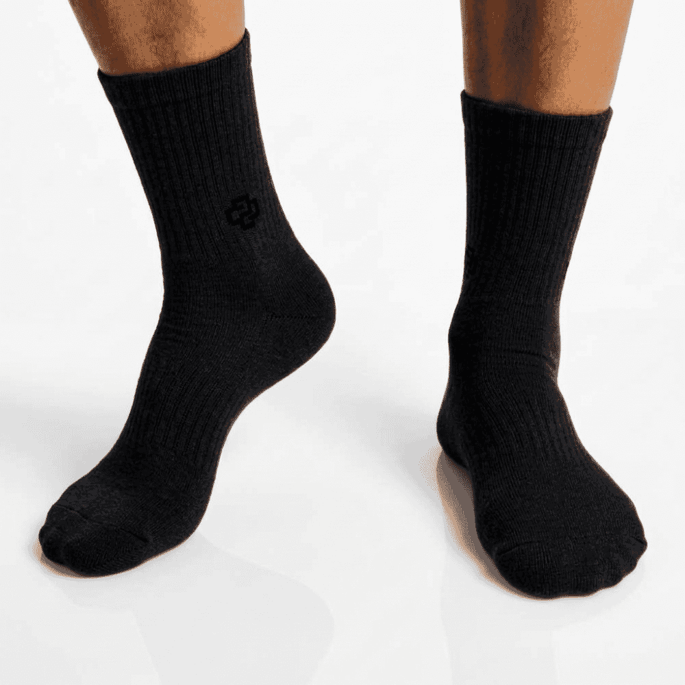 sockbuddys copper compression socks black