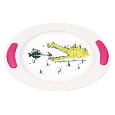 Soft Grip Children's Plate & Bowl - Fairy Story