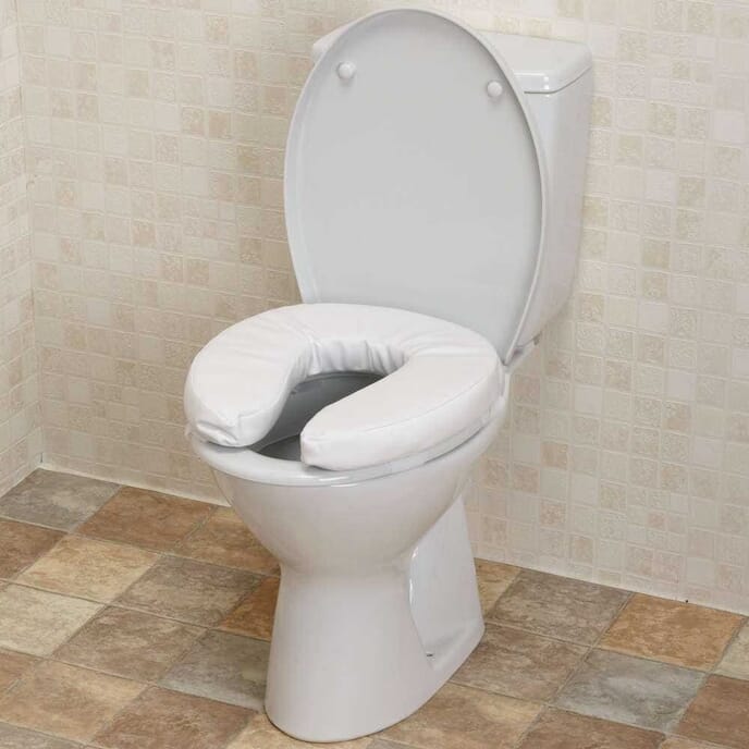 soft raised toilet seat