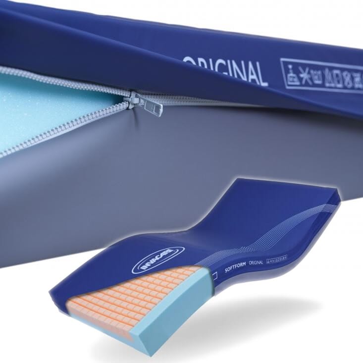 softform original mattress showing zip