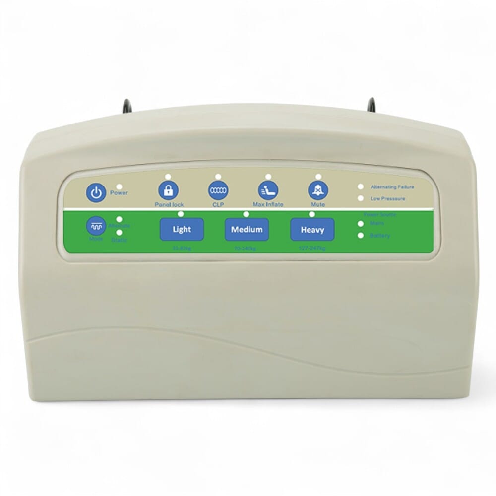 solacium 1 pressure relief mattress pump controls
