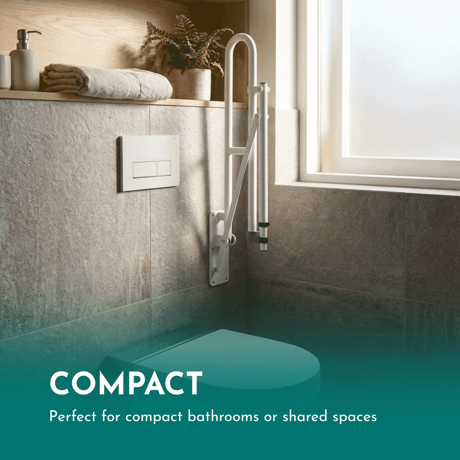 solo contract hinged arm support compact