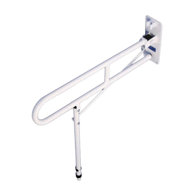 solo contract hinged arm support white