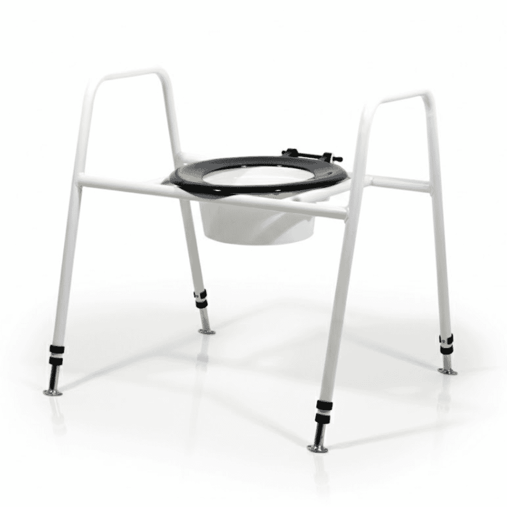 solo skandia bariatric toilet frame floor fixed