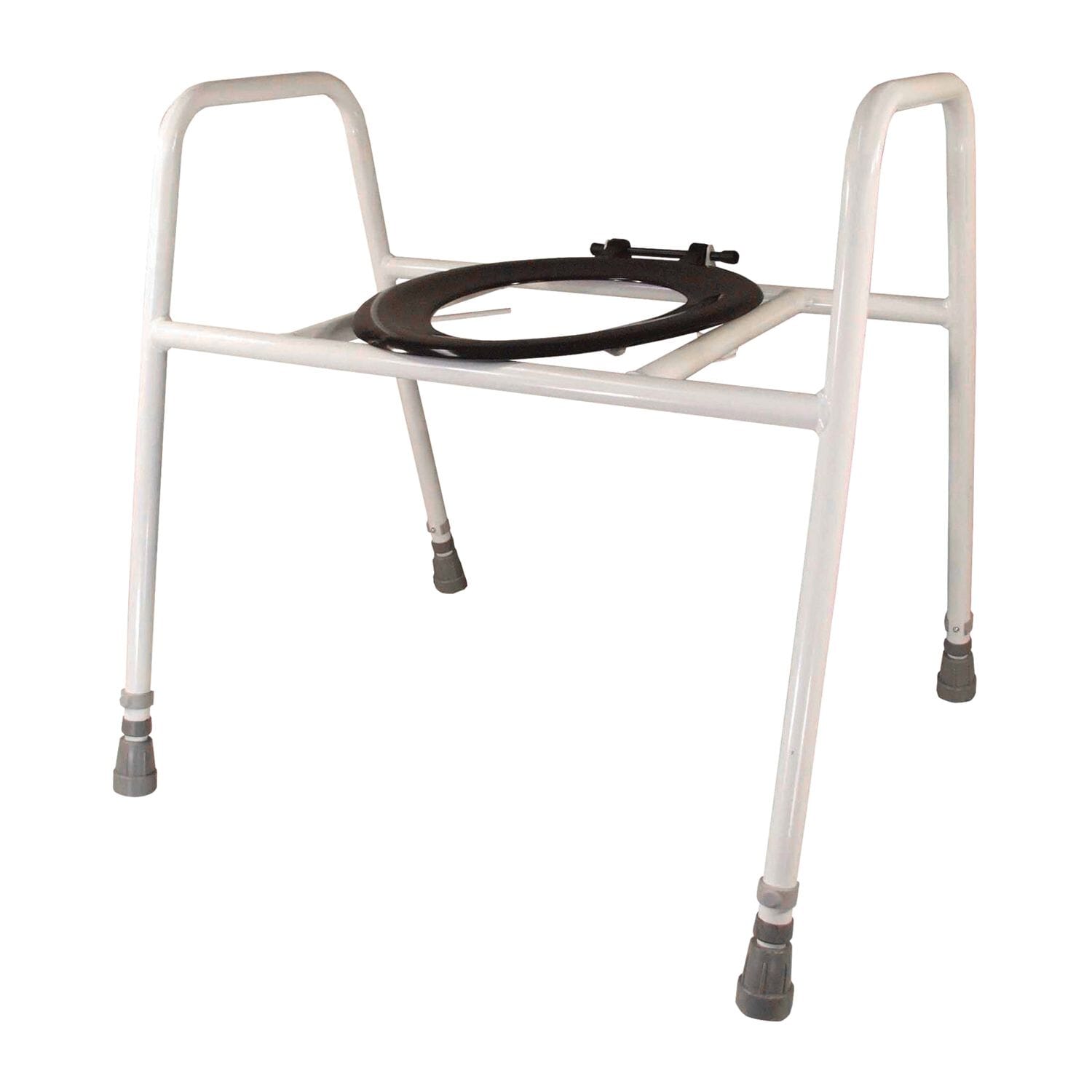 Solo Skandia Toilet Seat and Frame with Clip on Seat