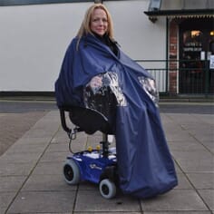 Splash Powerchair Cape (Lined)