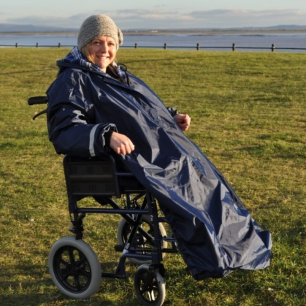 View Splash Wheelchair Poncho Lined Sleeved information