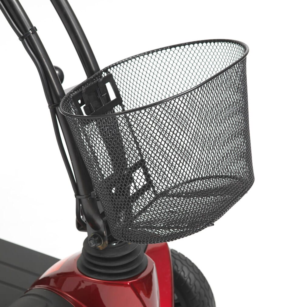 st1 portable boot scooter front basket