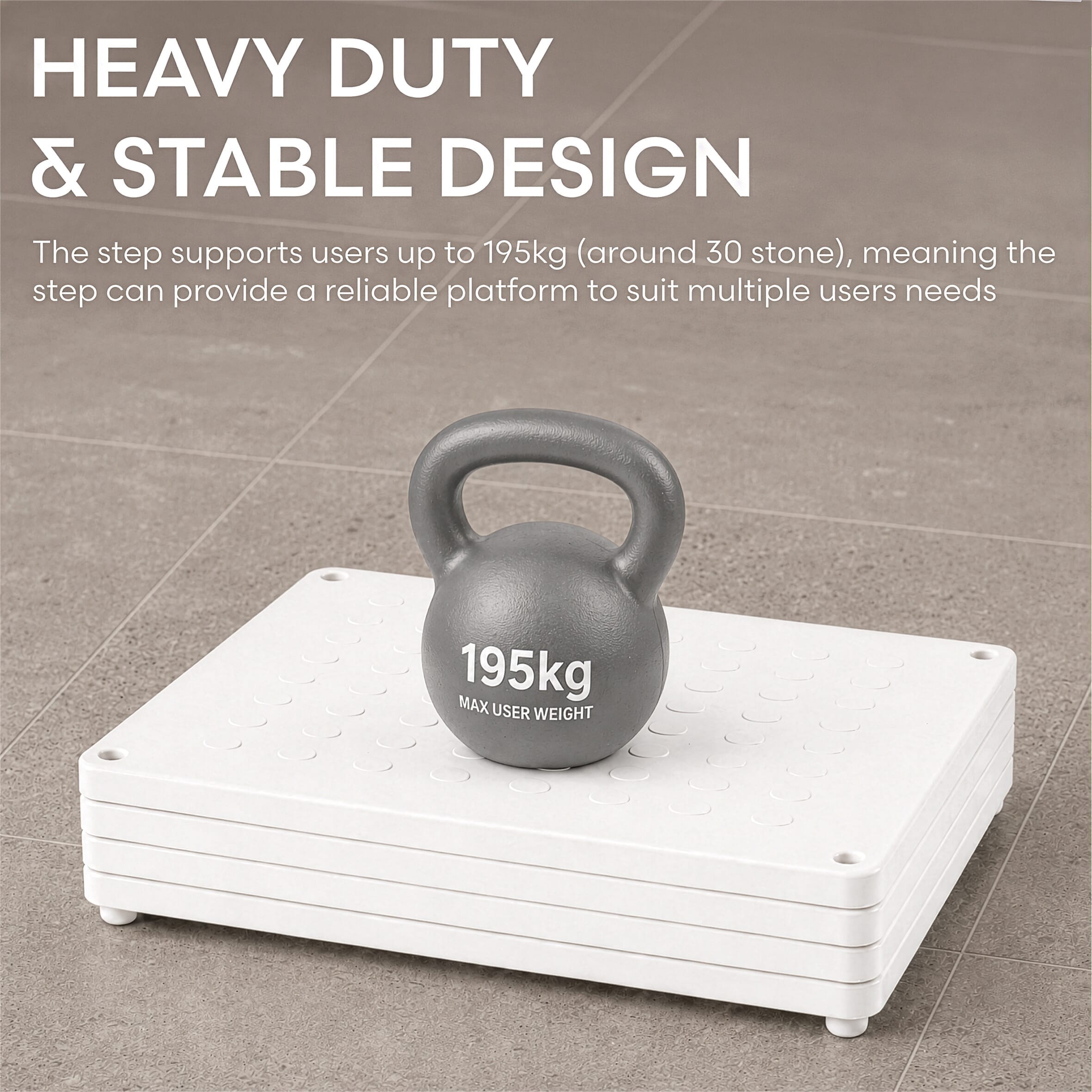 stackable bath step heavy duty