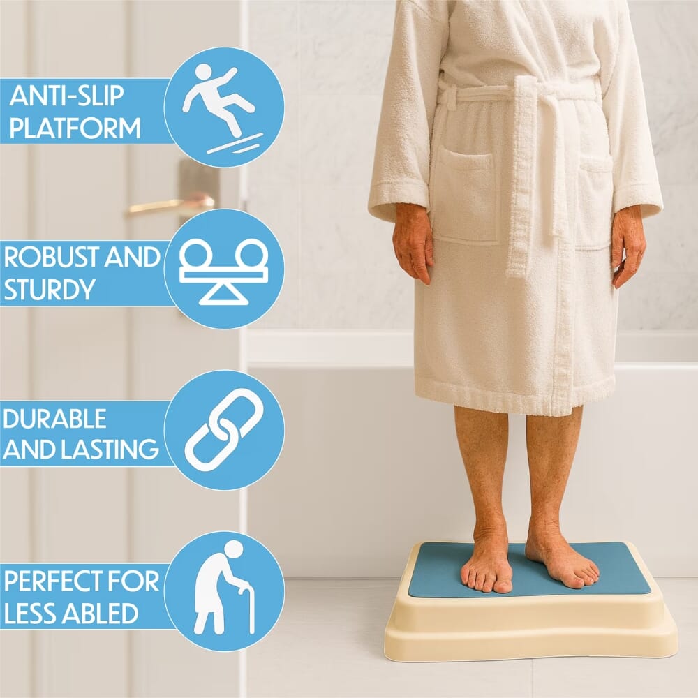 stackable bathroom safety step lifestyle