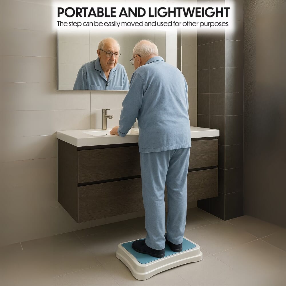stackable bathroom safety step portable