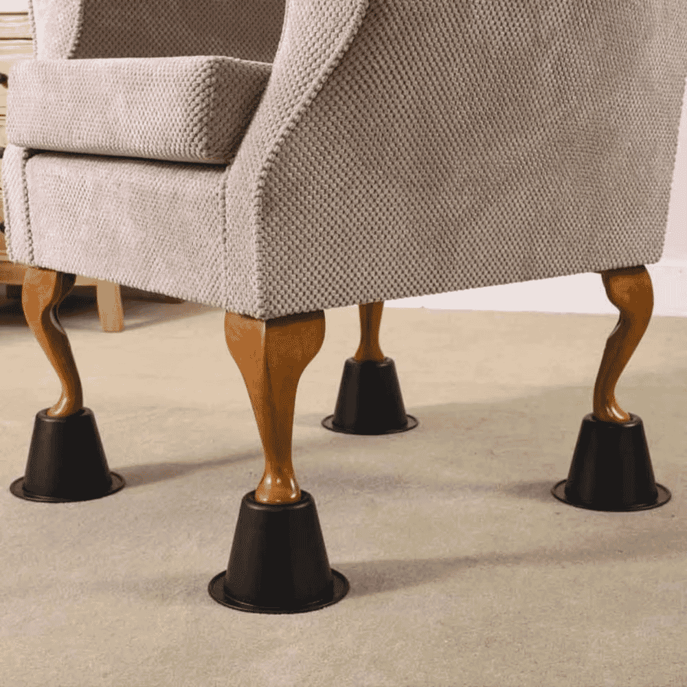 stackable furniture raisers in use