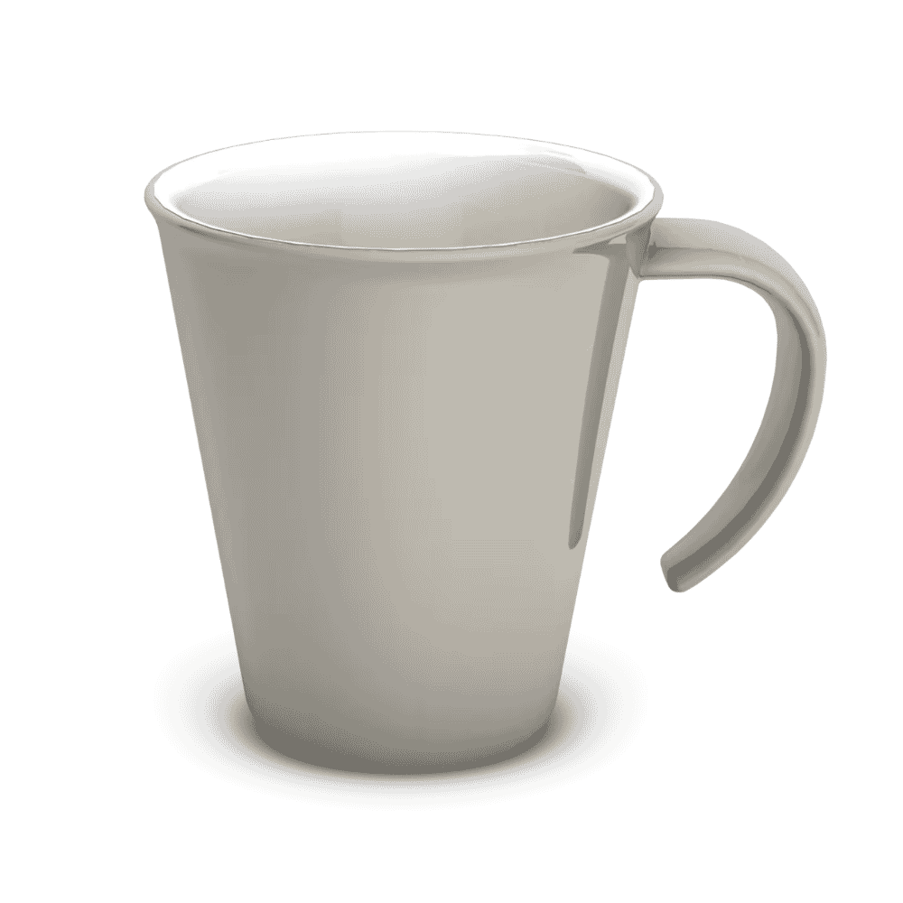 stackable mug grey