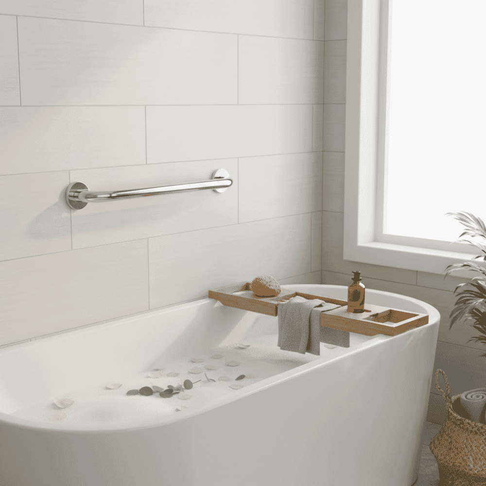 stainless steel grab rail lifestyle