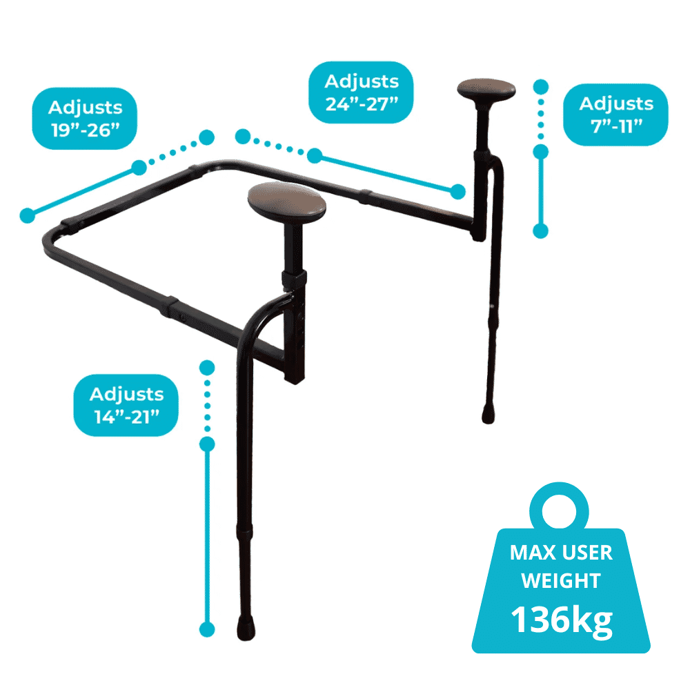 stander ez stand n go dimensions