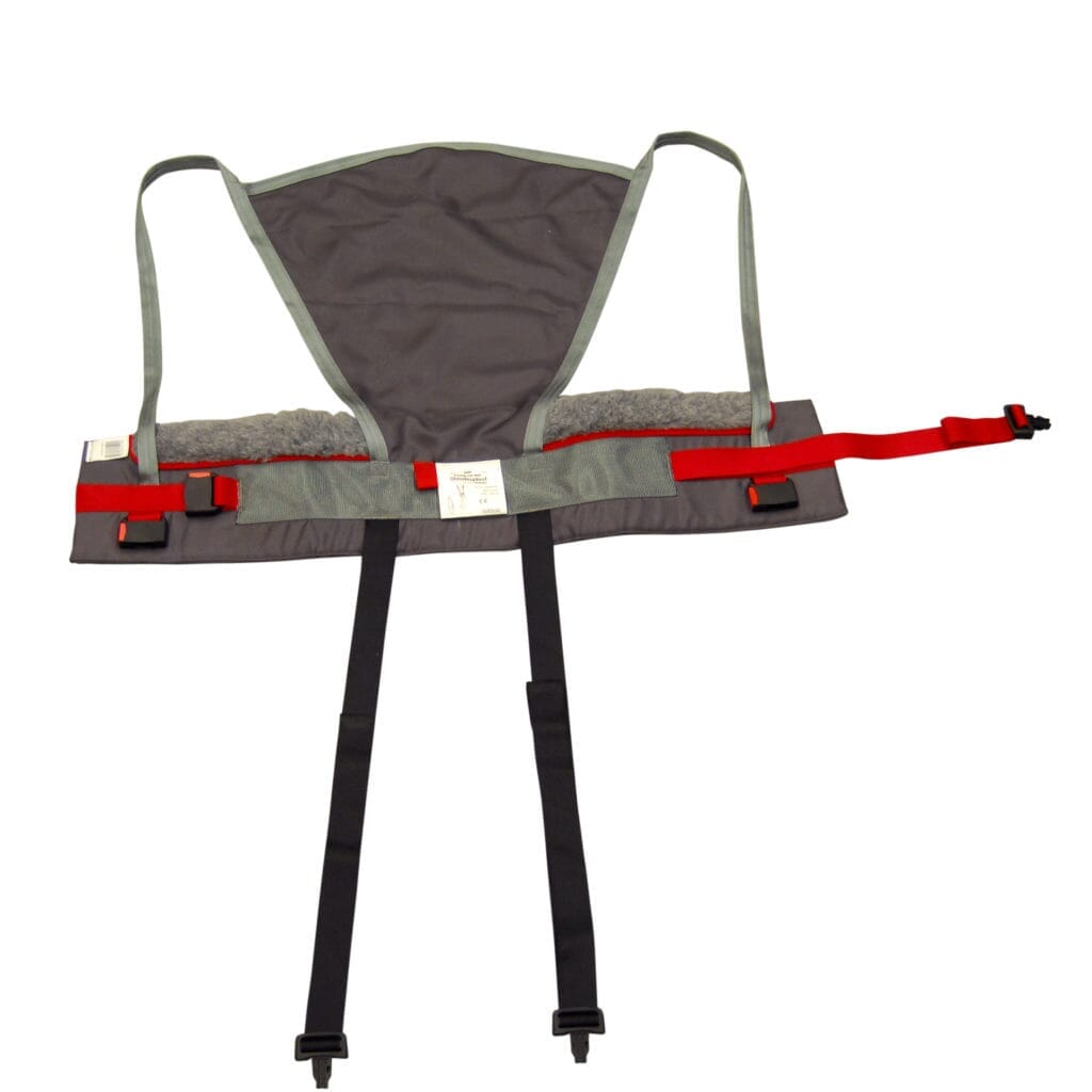 standing vest detail