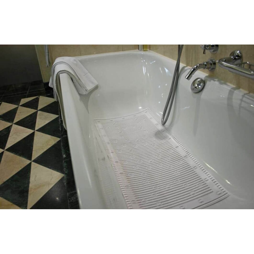 stayput anti slip bath mat in bath