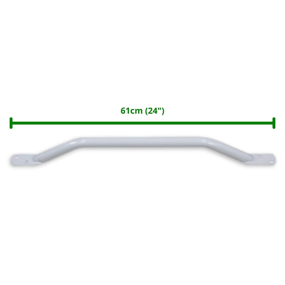 steel grab rails length 600mm 24inch length