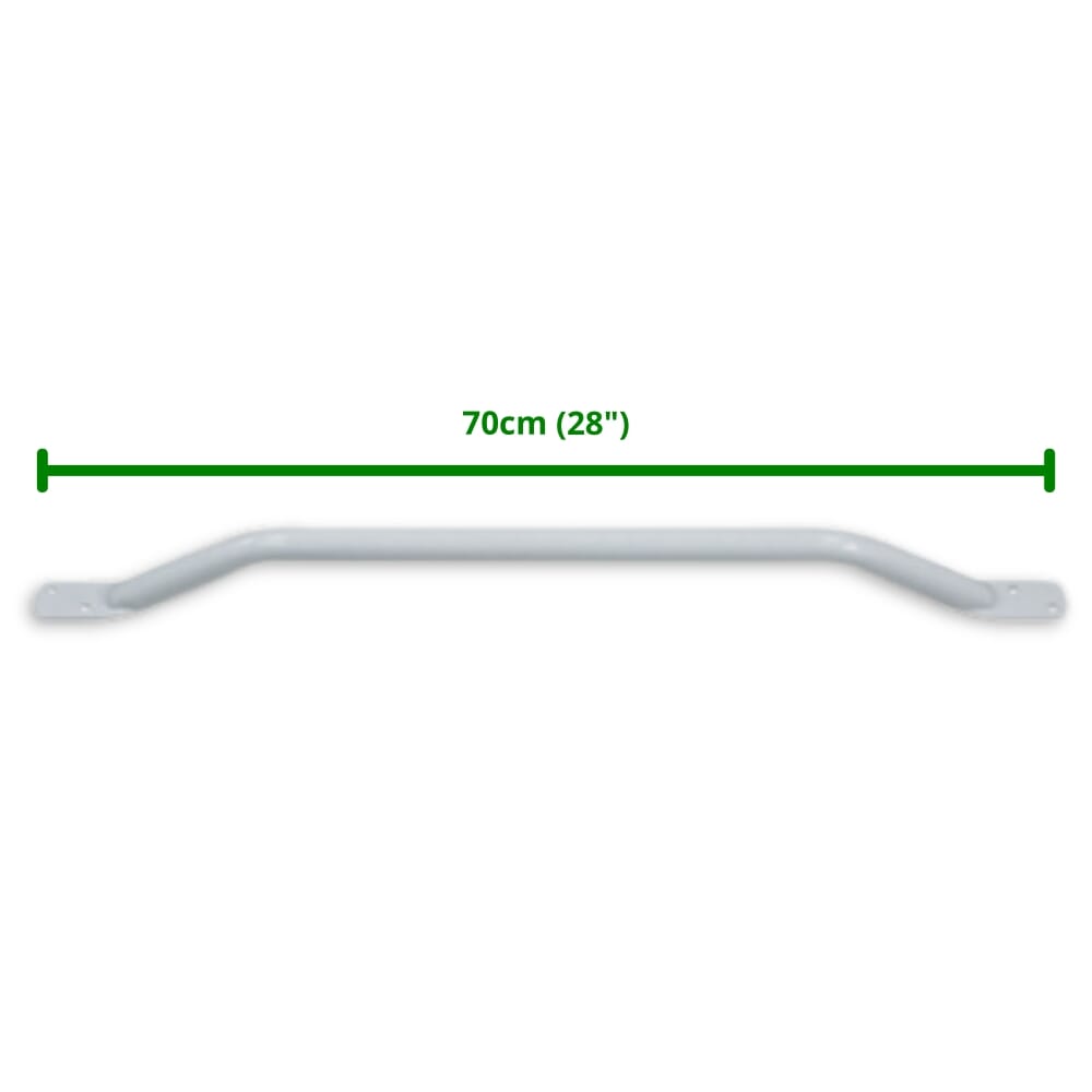 steel grab rails length 700mm 28inch length