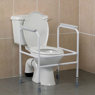 Steel Toilet Surround from Essential Aids