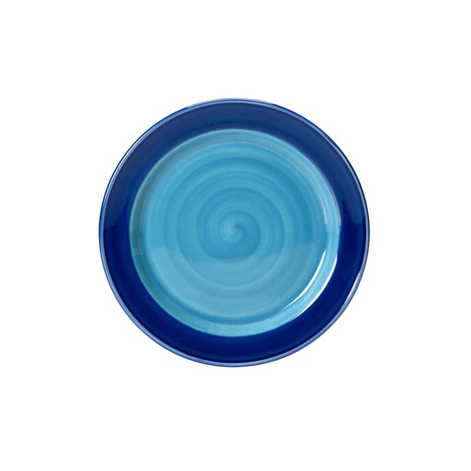 steelite freedom crockery 15 75cm slimline plate blue