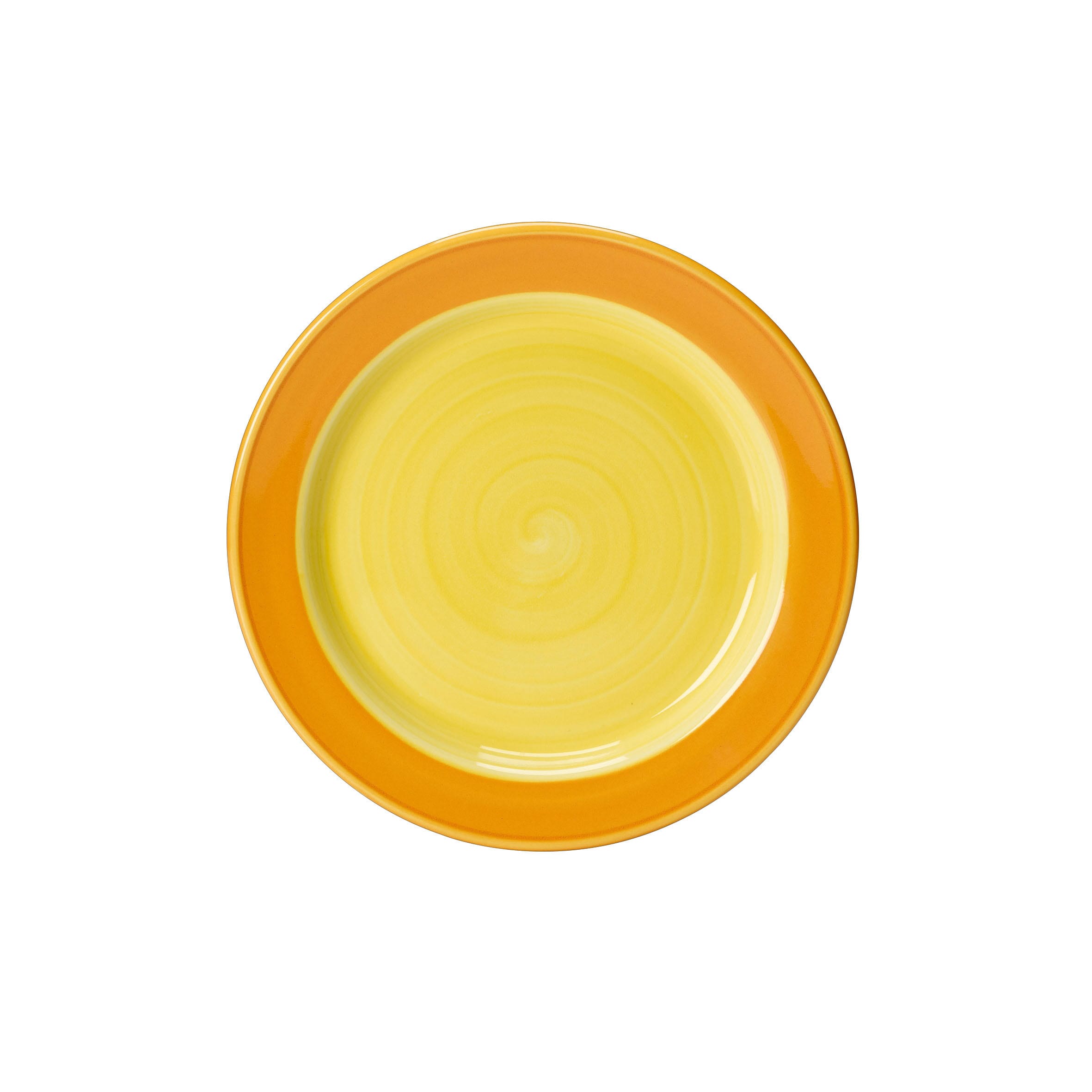 steelite freedom crockery 15 75cm slimline plate yellow