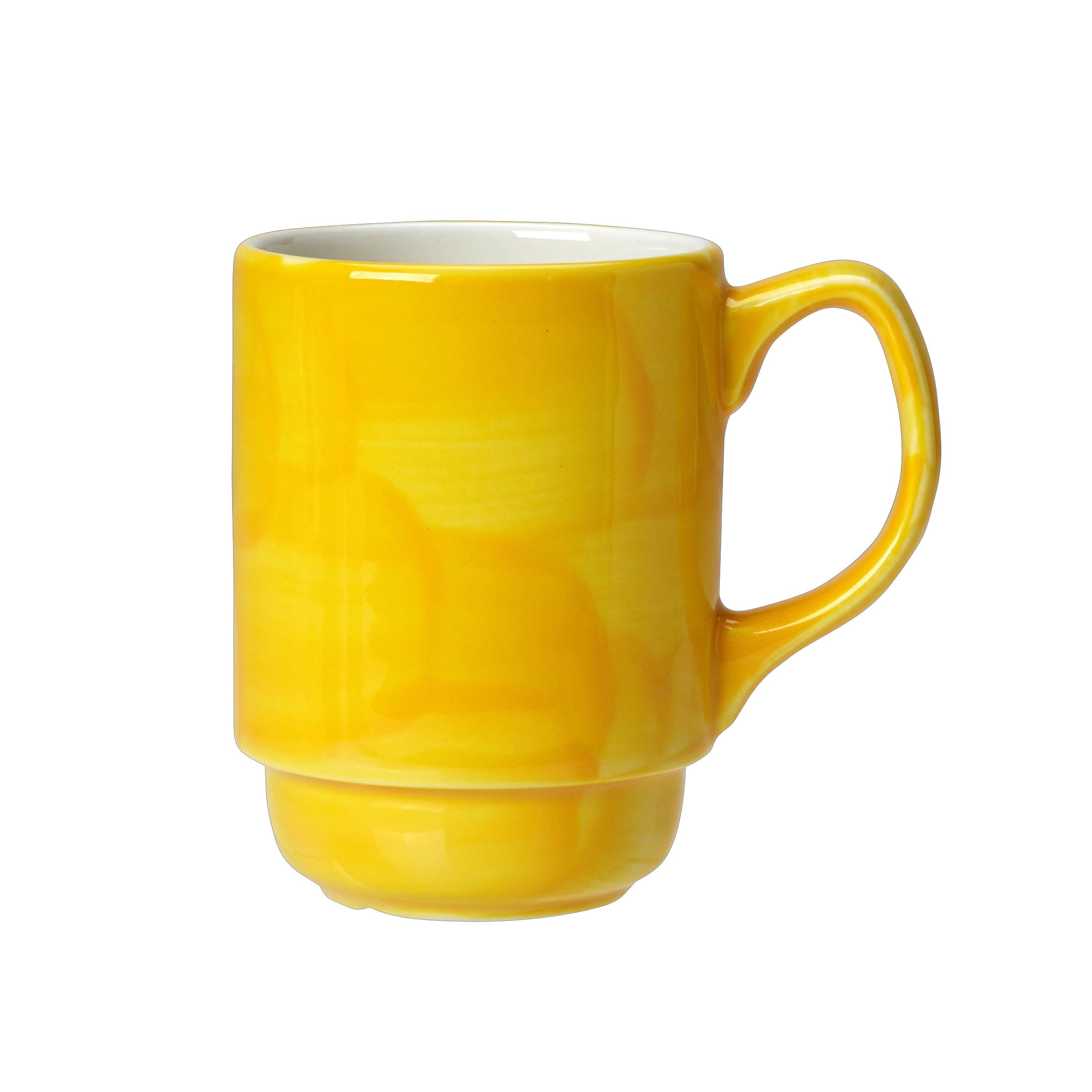 steelite freedom crockery 26cl beaker yellow