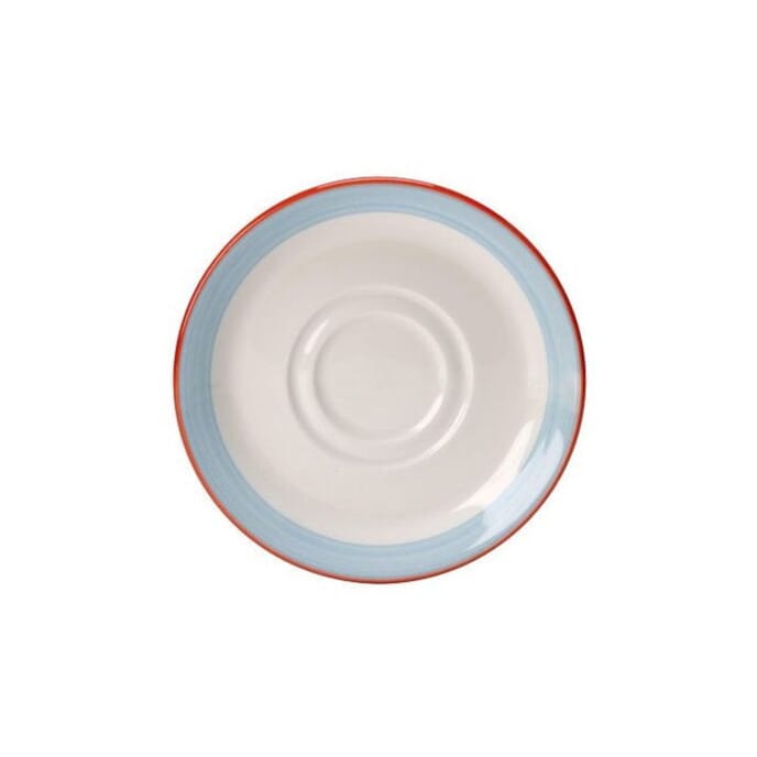 steelite freedom crockery rio blue 14 5cm saucer