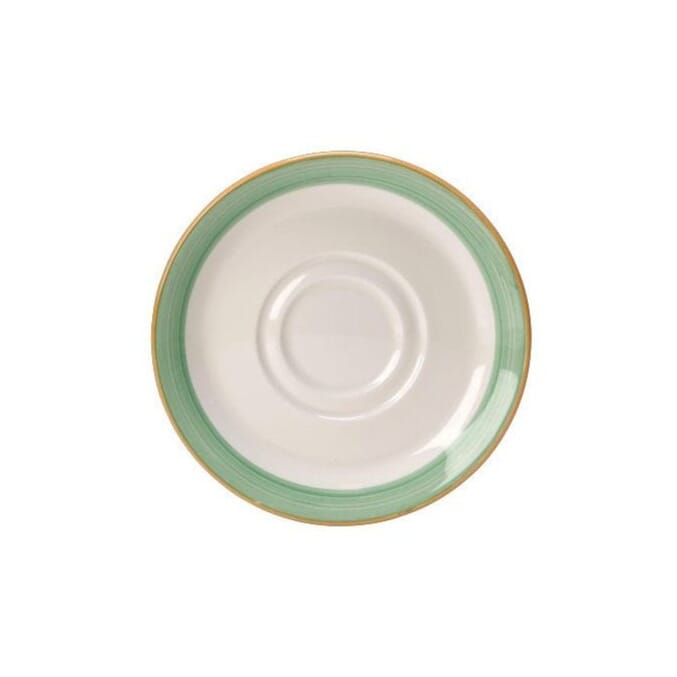 steelite freedom crockery rio green 14 5cm saucer