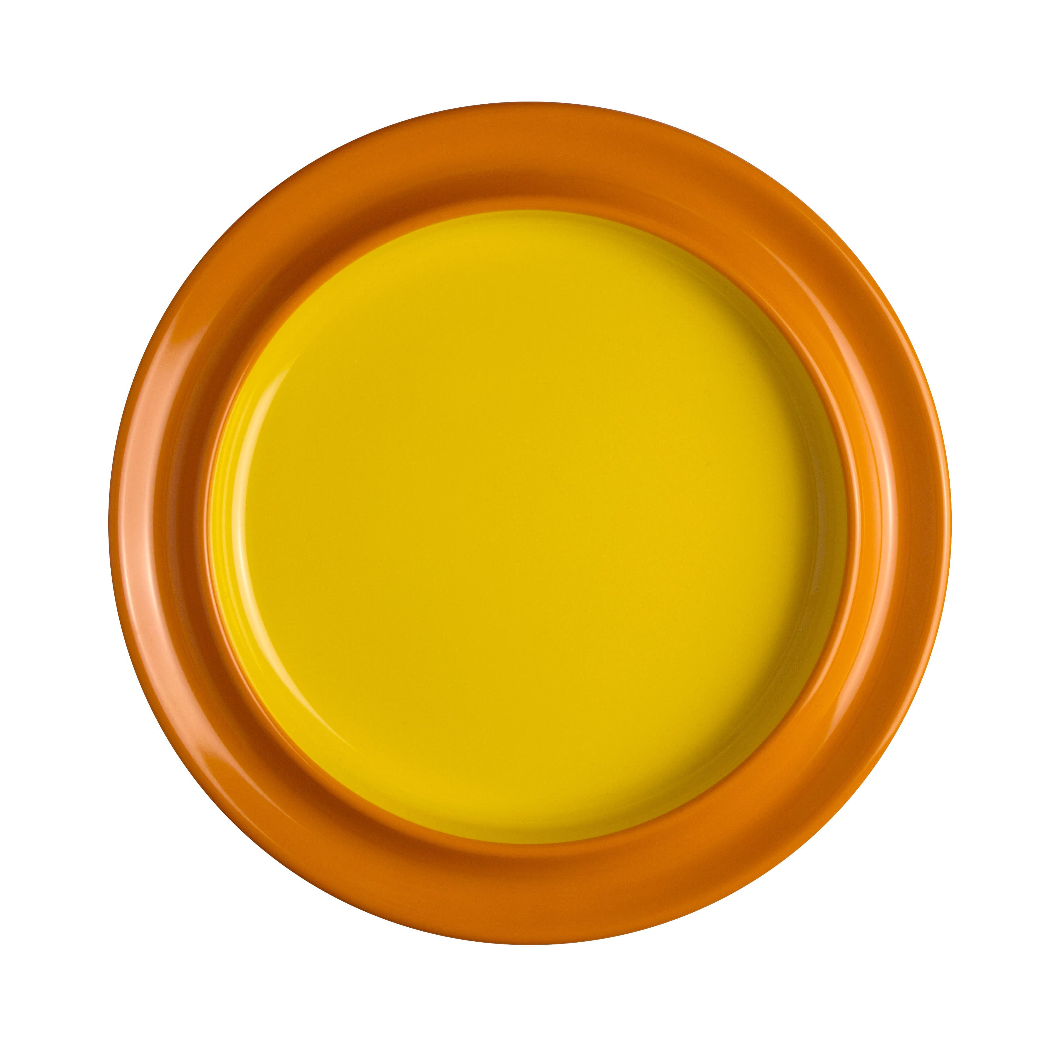 steelite freedom melamine 25cm plate yellow