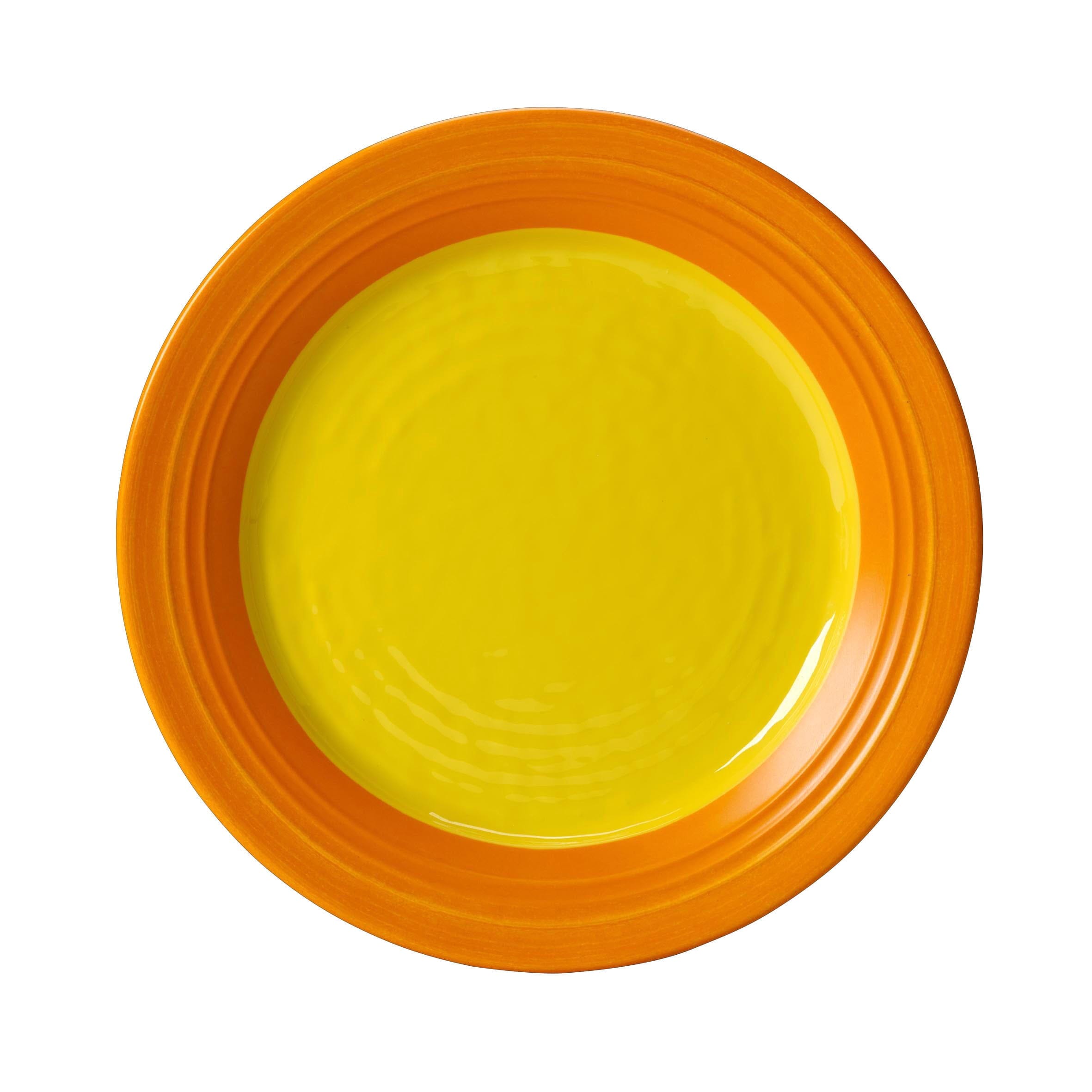 steelite freedom melamine plate yellow