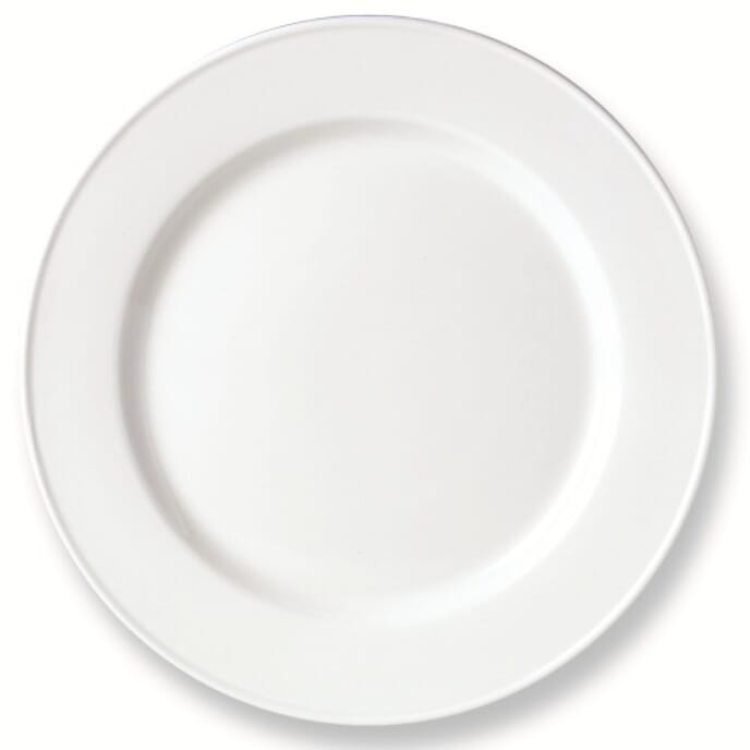 steelite simplicity crockery 15 75cm slimline plate