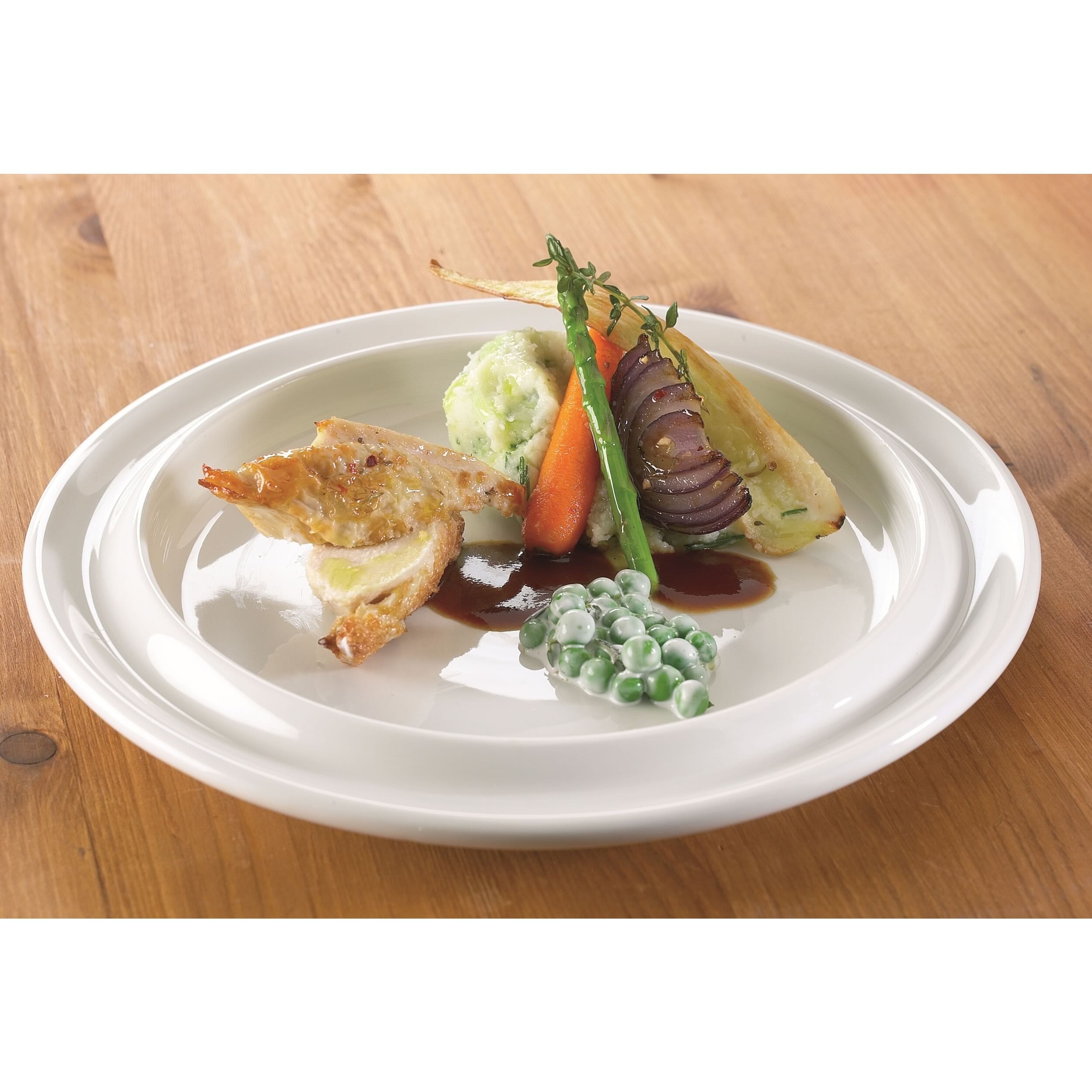 View Steelite Simplicity Crockery 1575cm Slimline Plate information