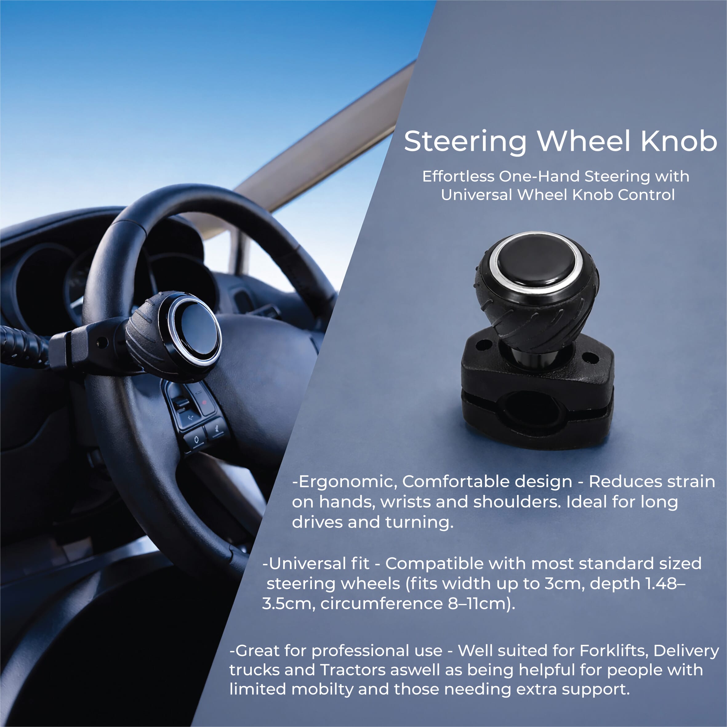 steering wheel knob spinner 4