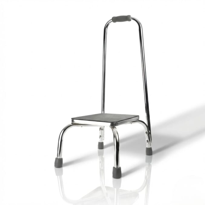 step stool with long handle