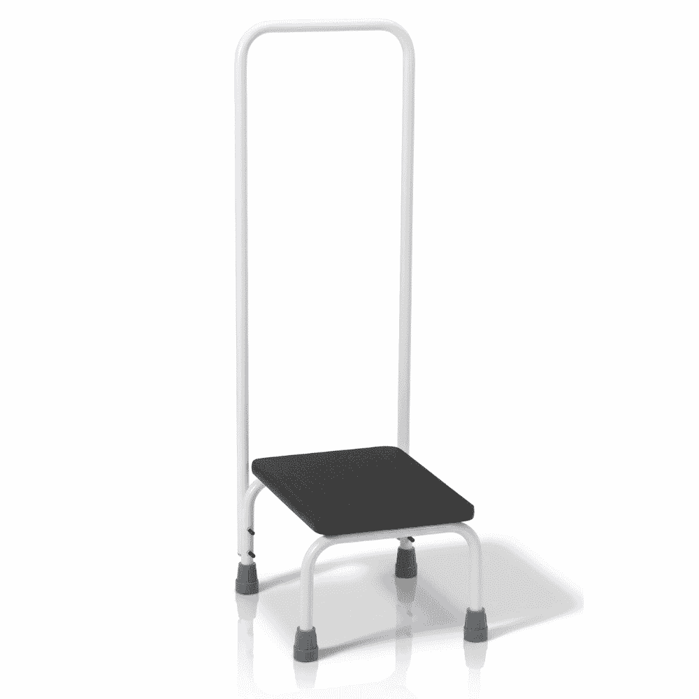 Step Stool with Support Rail