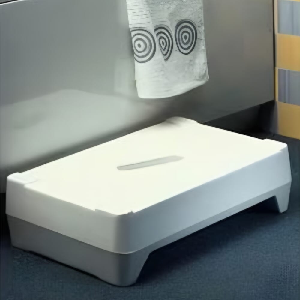 step two bath step in use