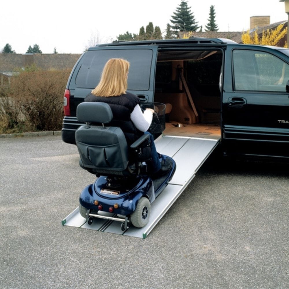 Stepless Telescopic Easy Folding Ramp