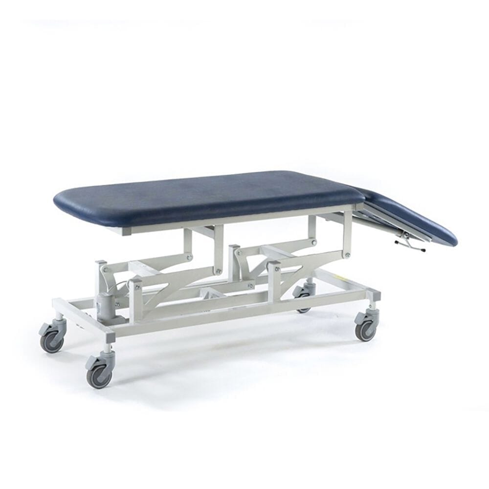 sterling 2 section treatment couch dark blue back down