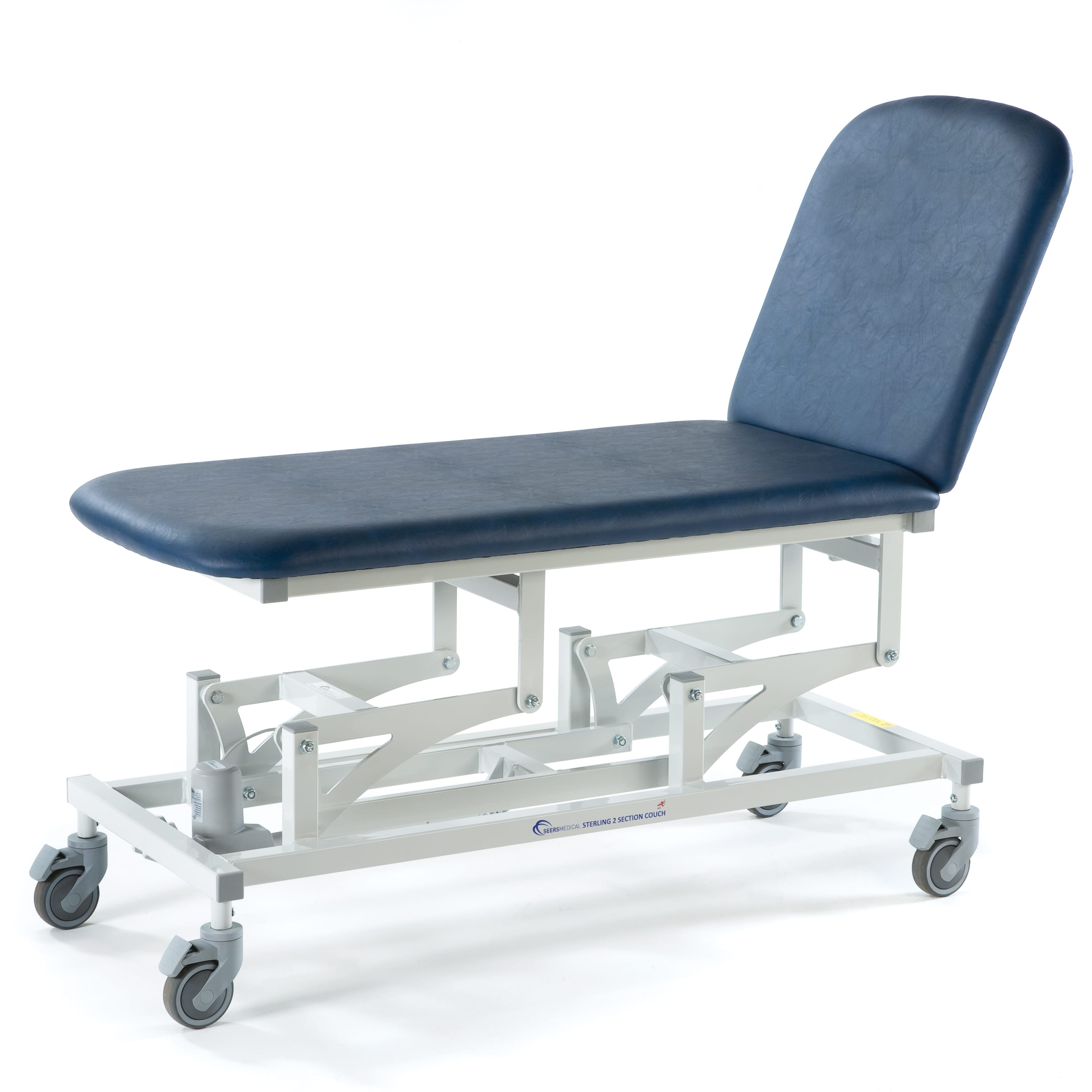 View Sterling 2 Section Treatment Couch Dark Blue information