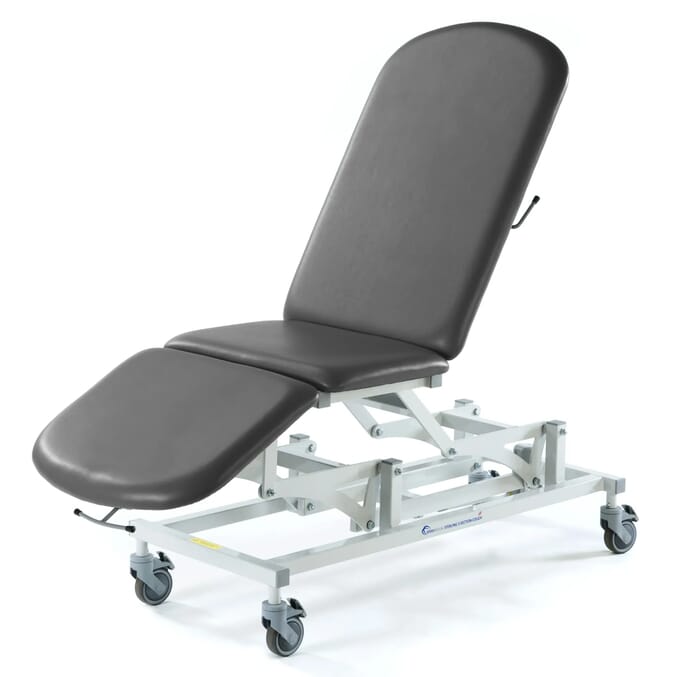 sterling 3 section treatment couch dark grey