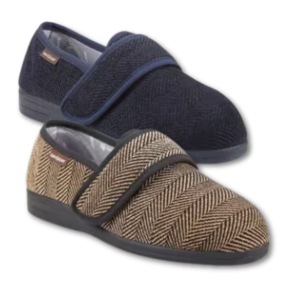 Steve Men's Extra Wide Slippers