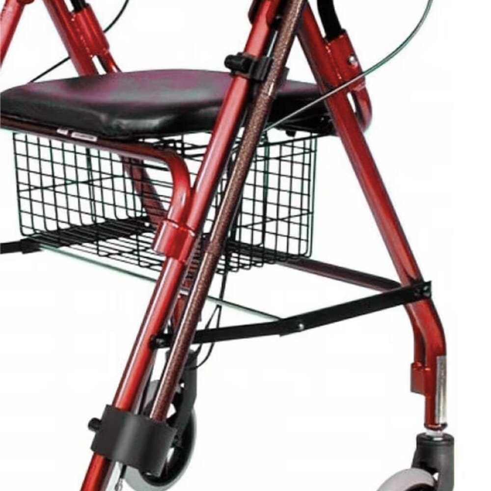 stick holder on rollator