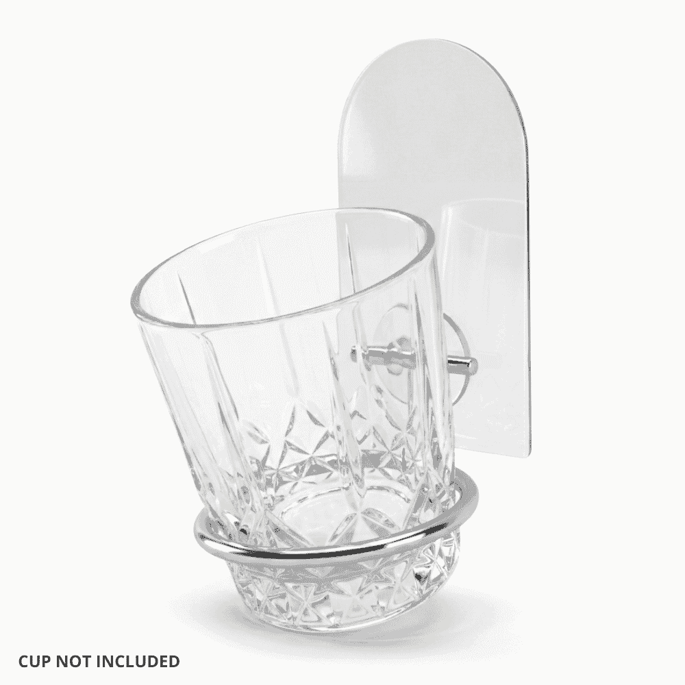 stick n stay bathroom hook set cup holder with cup