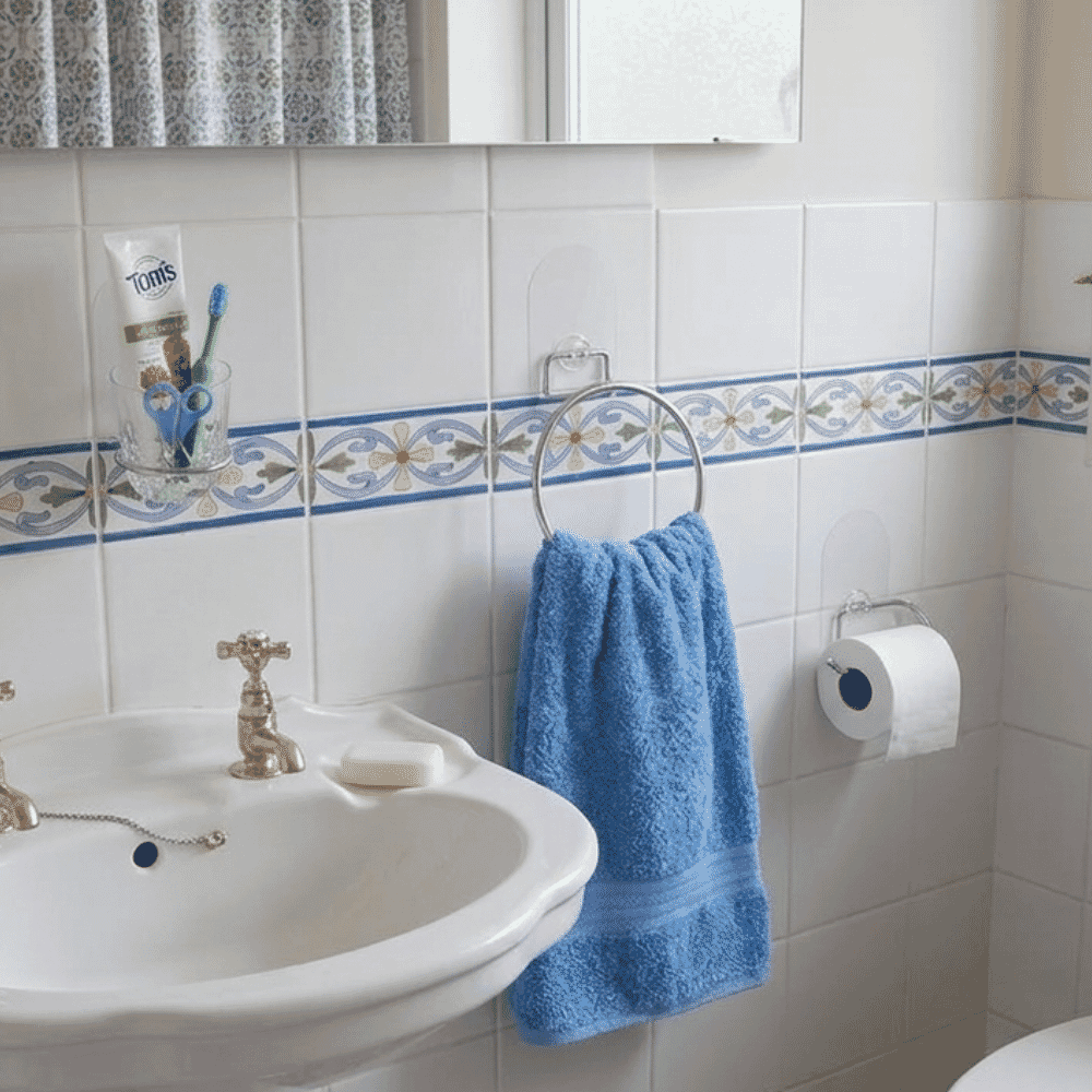 Stick n Stay Bathroom Hook Set