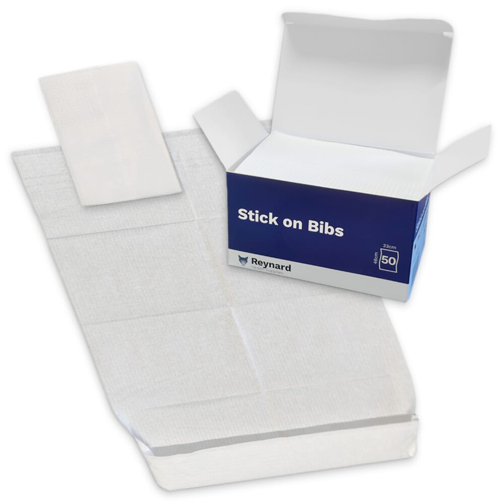 View Stick On Disposable Bibs Box of 50 information