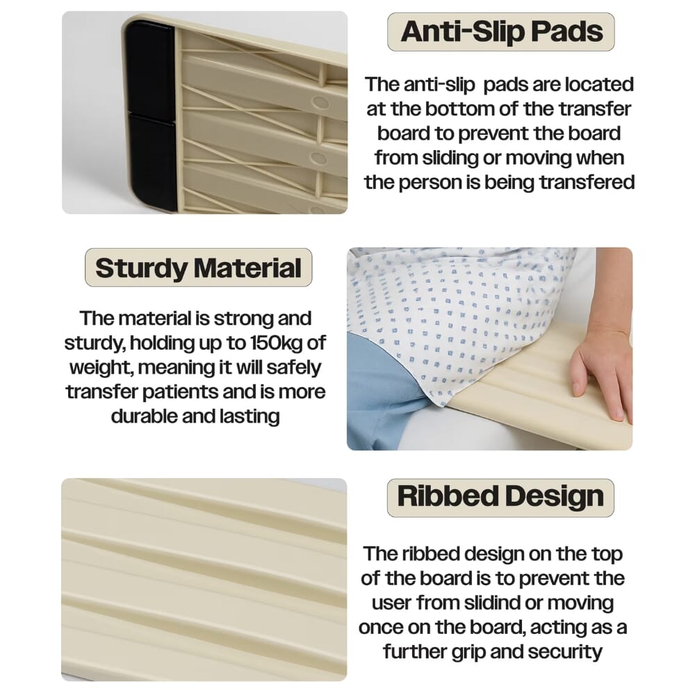 straight transfer board features