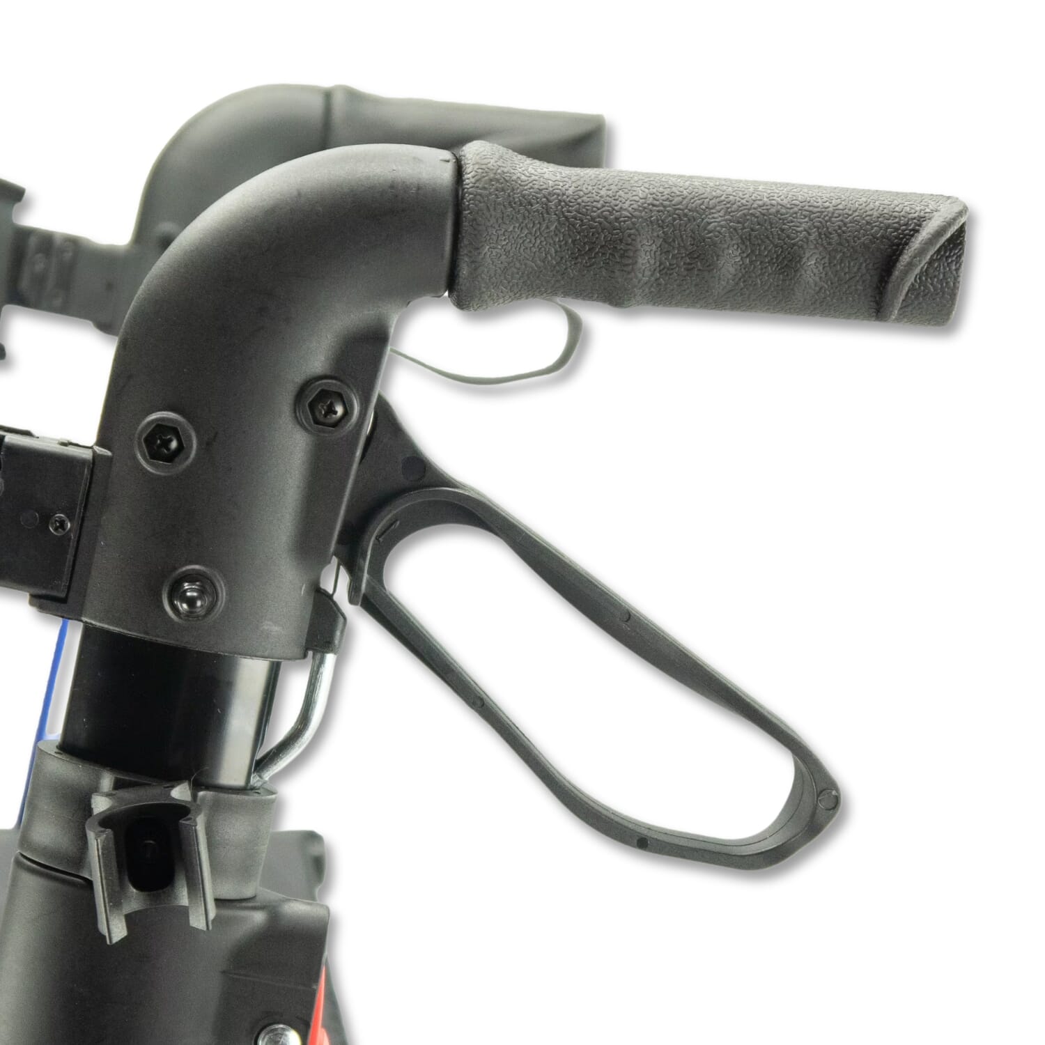 stratus bariatric rollator dusty pink brake