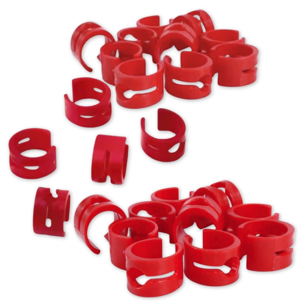 strawberi straw holders five packs